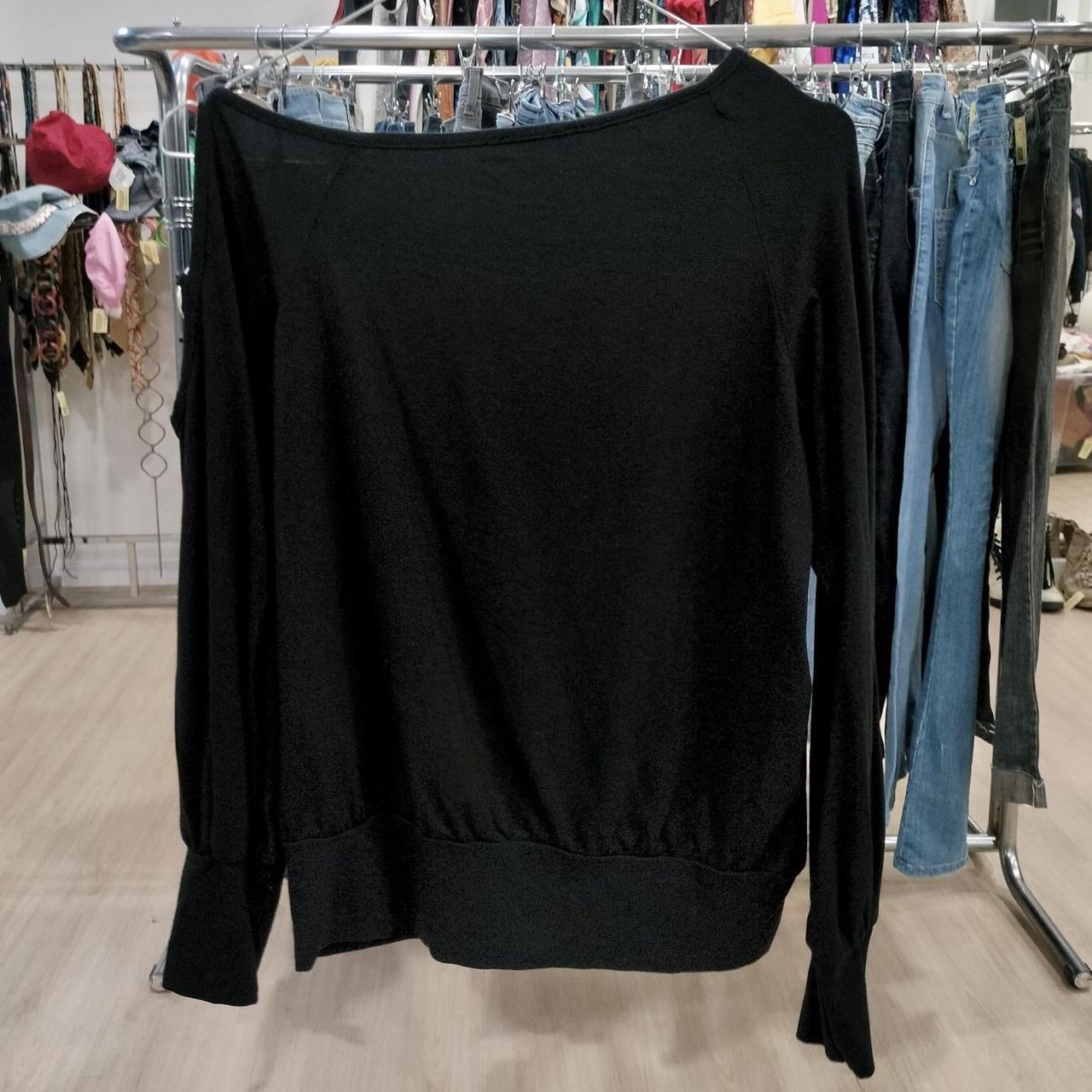 Denny Rose black off the shoulder top with beetle