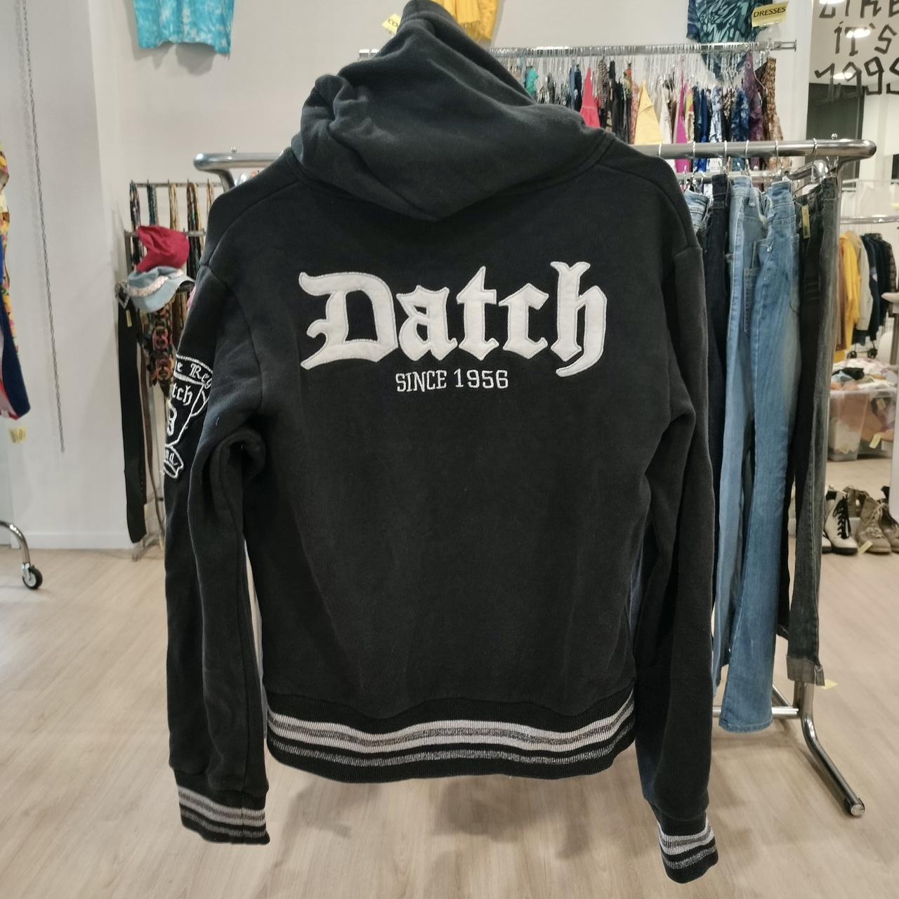 Von Dutch zip up black hoodie
