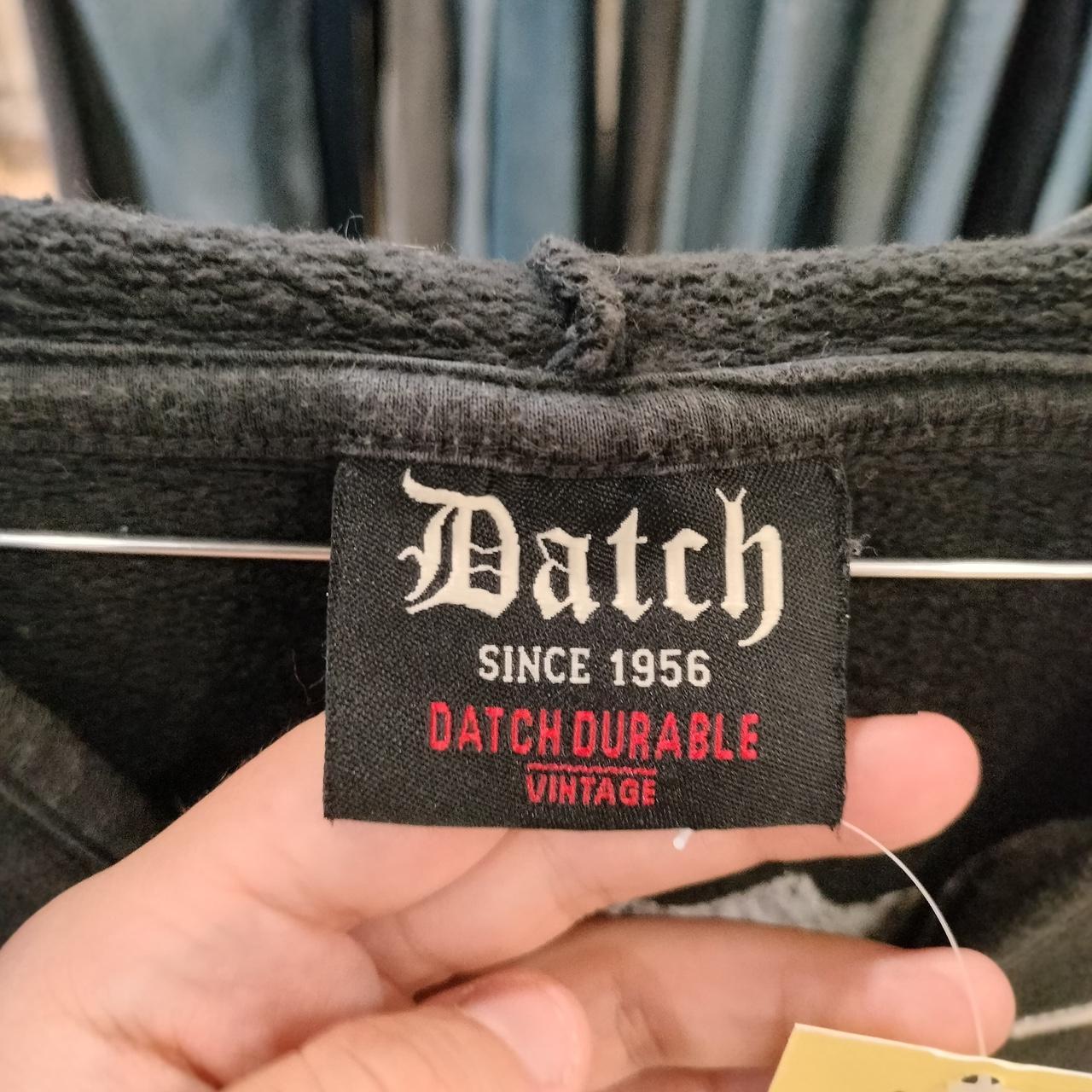 Von Dutch zip up black hoodie