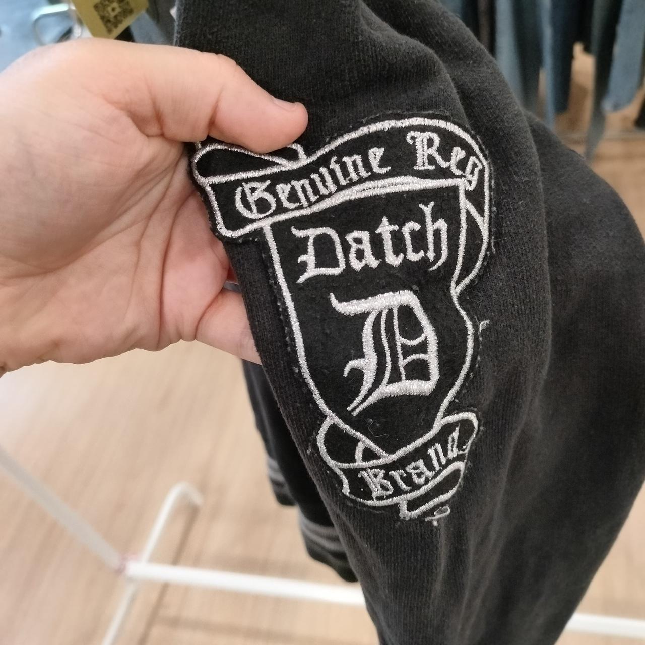 Von Dutch zip up black hoodie