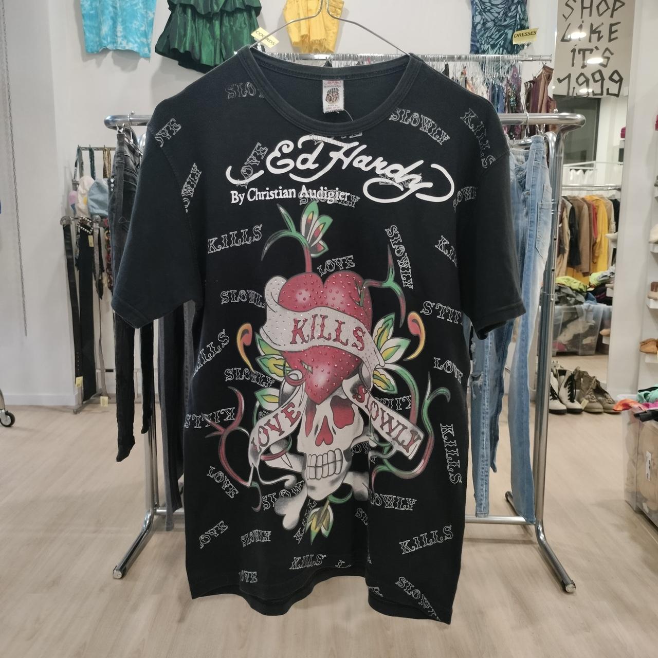 Ed Hardy black tshirt