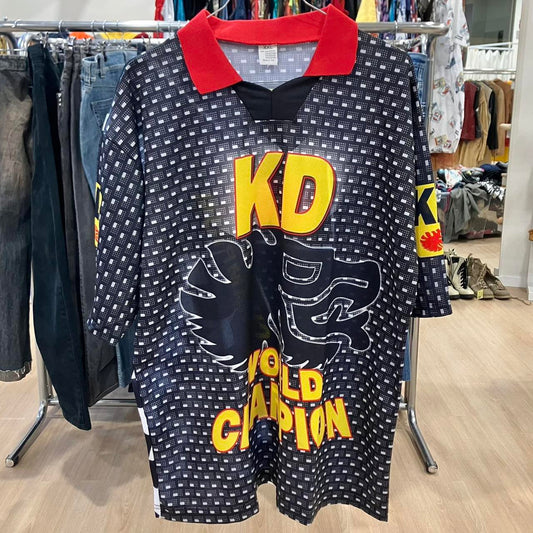 KD World Champion black red Polo Shirt