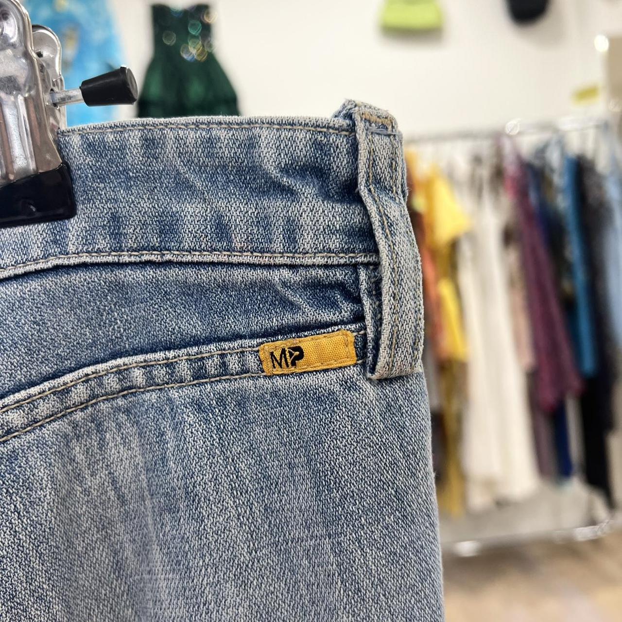 meltin pot reworked maxi denim skirt with floral print