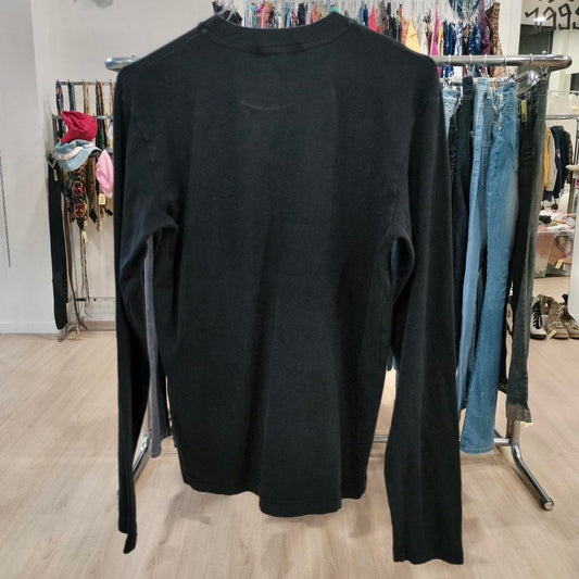 Keen black long sleeve top with scorpion