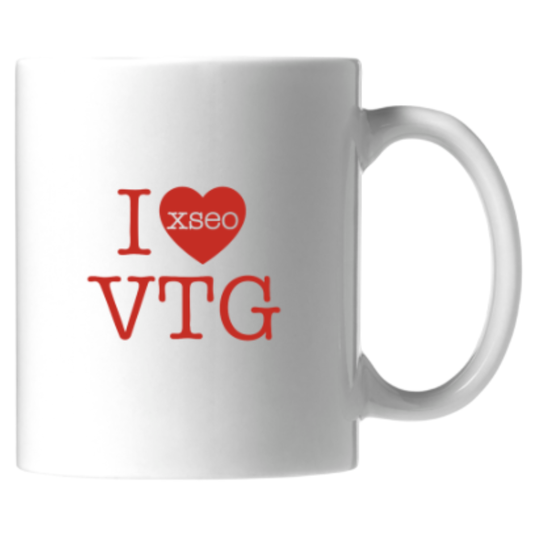i <3 vtg mug