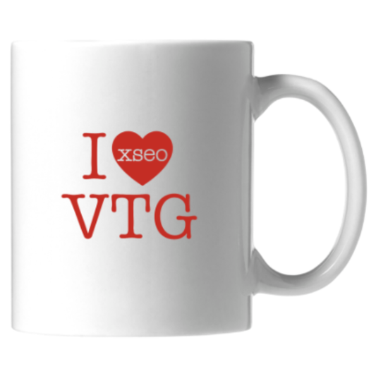 i <3 vtg mug